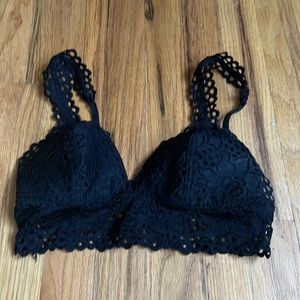 Aerie black bralette